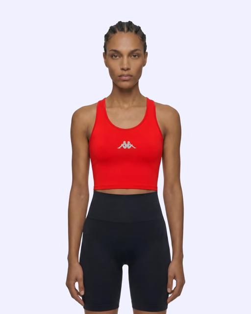 Kırmızı Survivor Woman Bra 2 Kadın Kırmızı Slim Sporcu Sütyeni - KAPPA® Türkiye