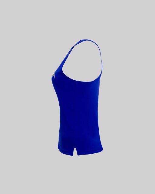 Mavi Survivor Woman Tank 4 Kadın Mavi Regular Fit Atlet - KAPPA® Türkiye