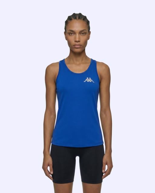 Mavi Survivor Woman Tank 4 Kadın Mavi Regular Atlet - KAPPA® Türkiye