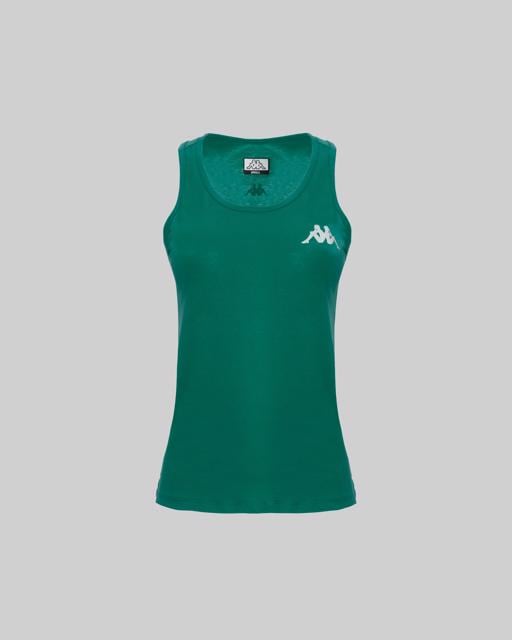 Yeşil Survivor Woman Tank 4 Kadın Yeşil Regular Fit Atlet - KAPPA® Türkiye