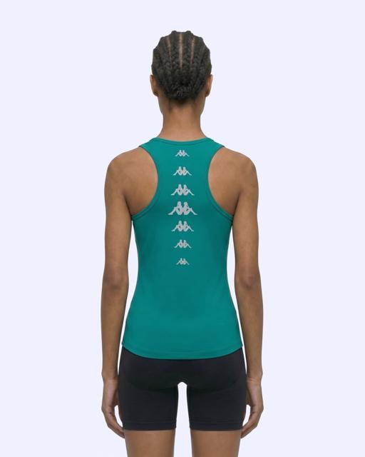 Yeşil Survivor Woman Tank 4 Kadın Yeşil Regular Atlet - KAPPA® Türkiye