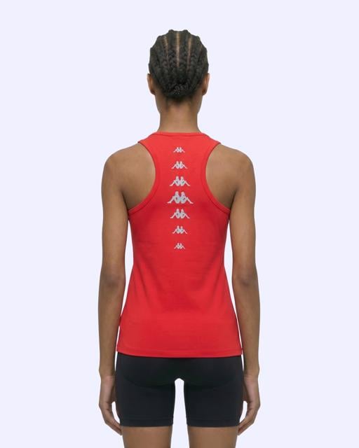 Kırmızı Survivor Woman Tank 4 Kadın Kırmızı Regular Atlet - KAPPA® Türkiye