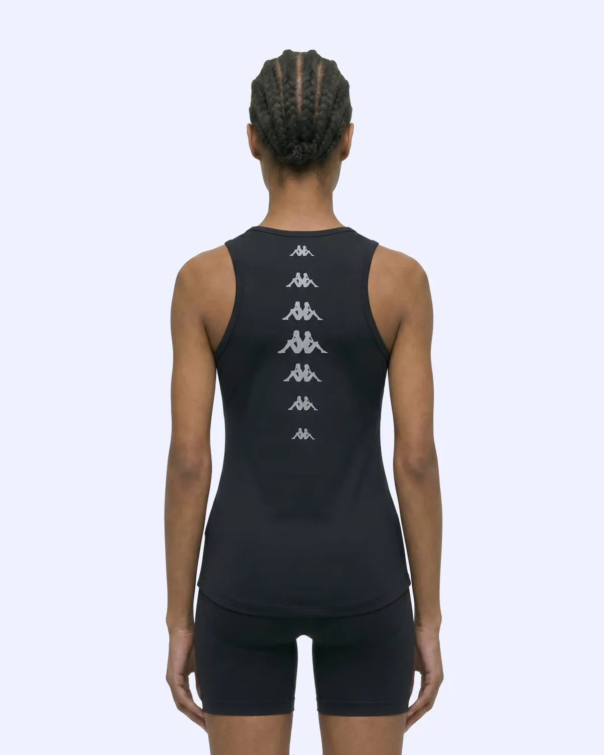 Siyah Survivor Woman Poly Tank 5 Kadın Siyah Regular Atlet