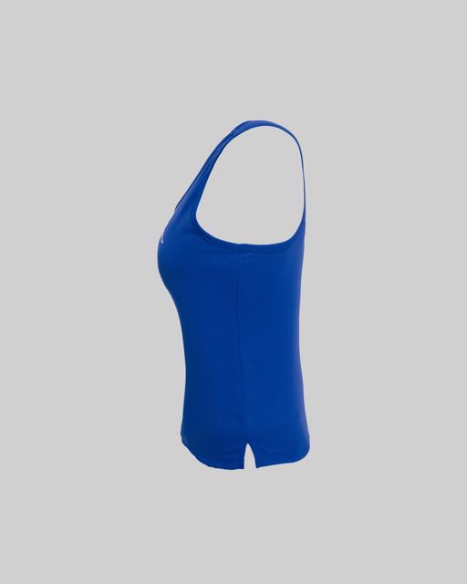 Mavi Survivor Woman Poly Tank 5 Kadın Mavi Regular Fit Atlet - KAPPA® Türkiye
