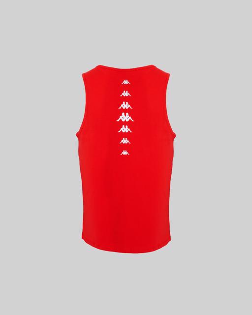 Kırmızı Survivor Man Tank Erkek Kırmızı Regular Fit Atlet - KAPPA® Türkiye