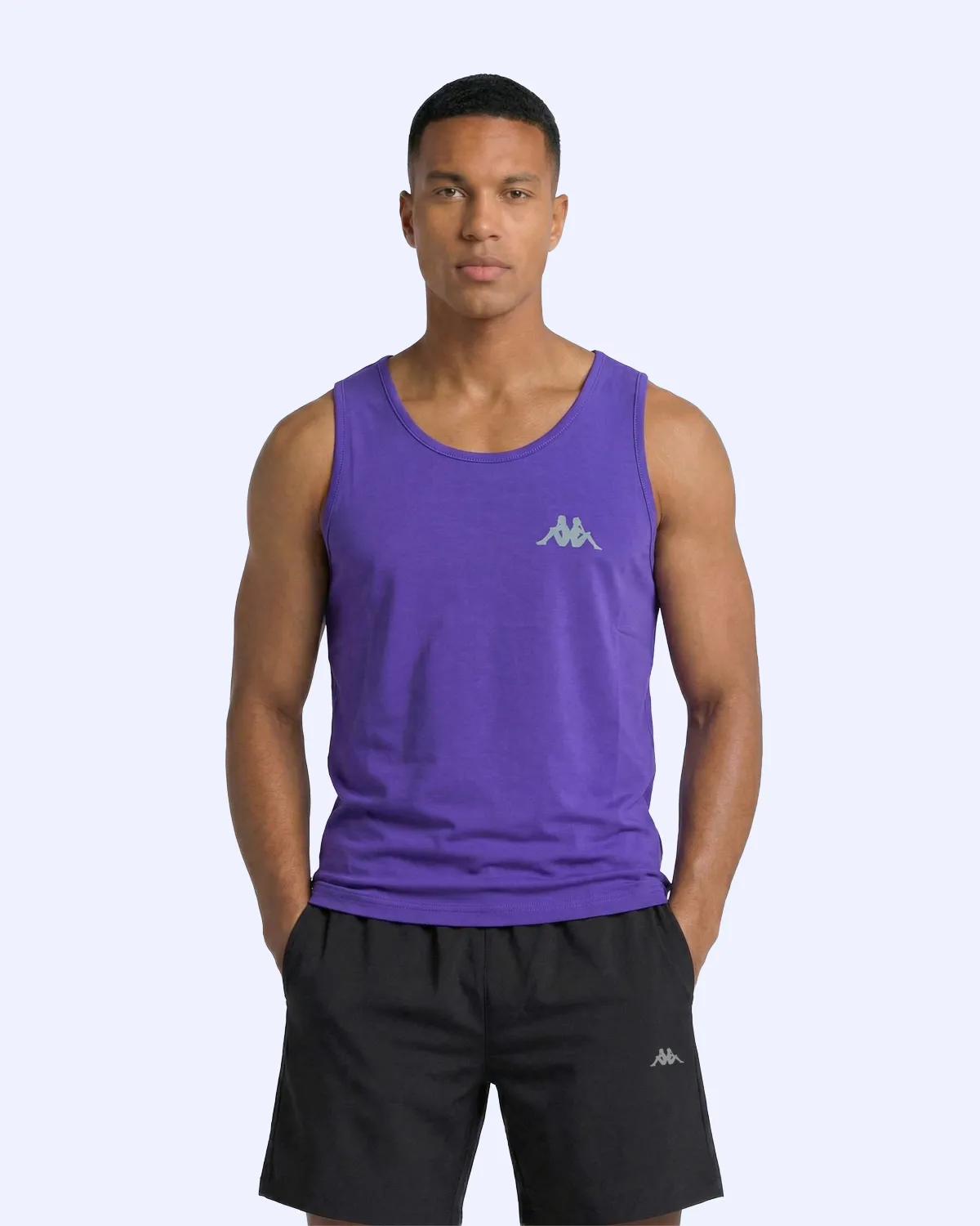 Mor Survivor Man Tank Erkek Mor Regular Atlet