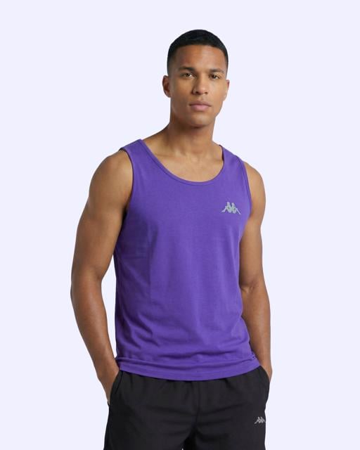 Mor Survivor Man Tank Erkek Mor Regular Atlet - KAPPA® Türkiye