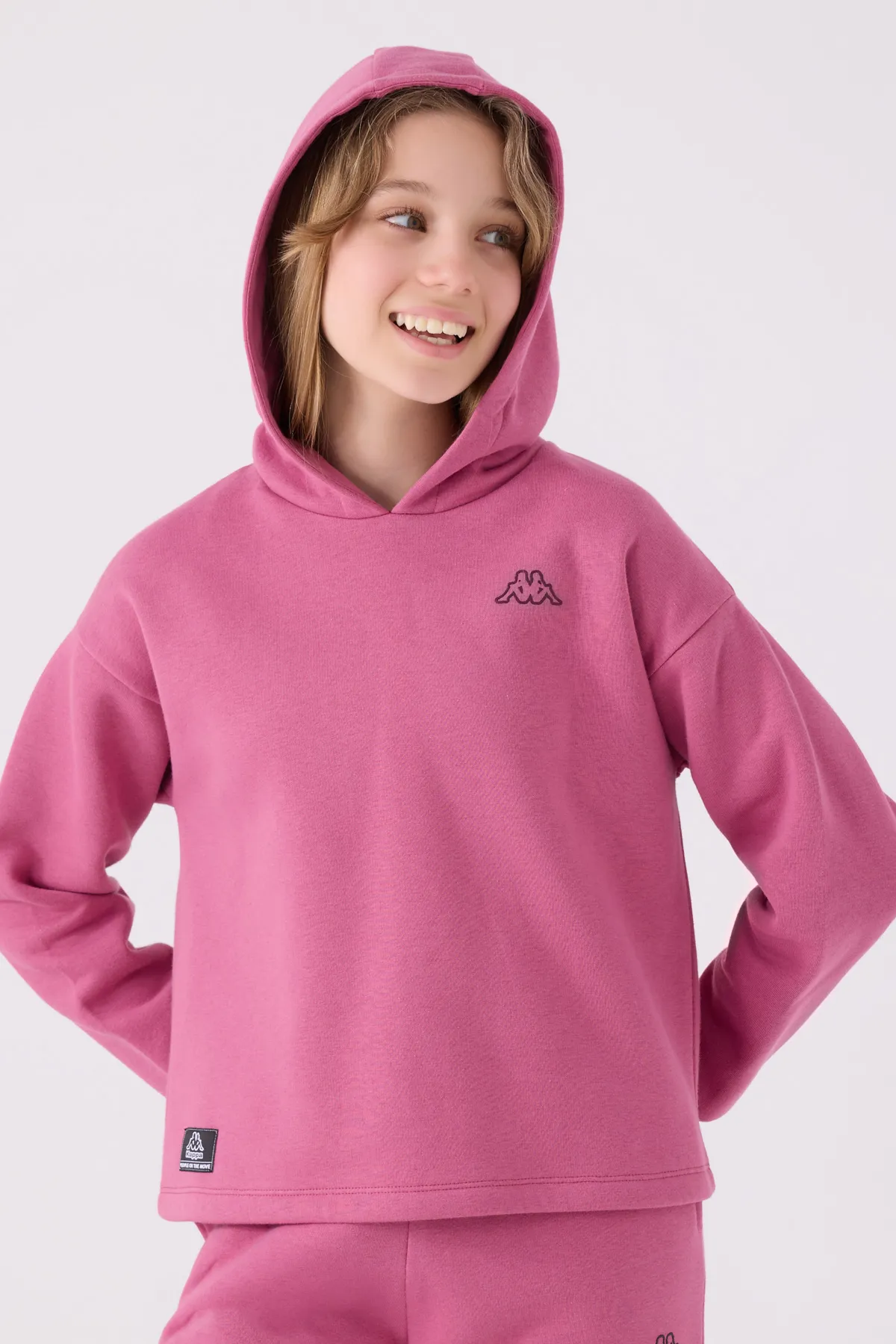 Mor Delores Kız Çocuk Lila Regular Fit Sweatshirt