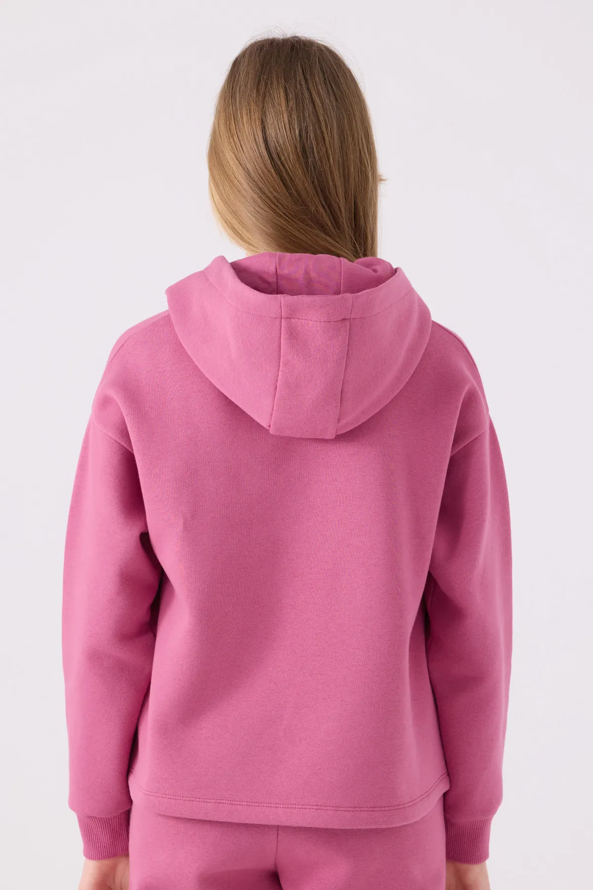 Mor Delores Kız Çocuk Lila Regular Fit Sweatshirt