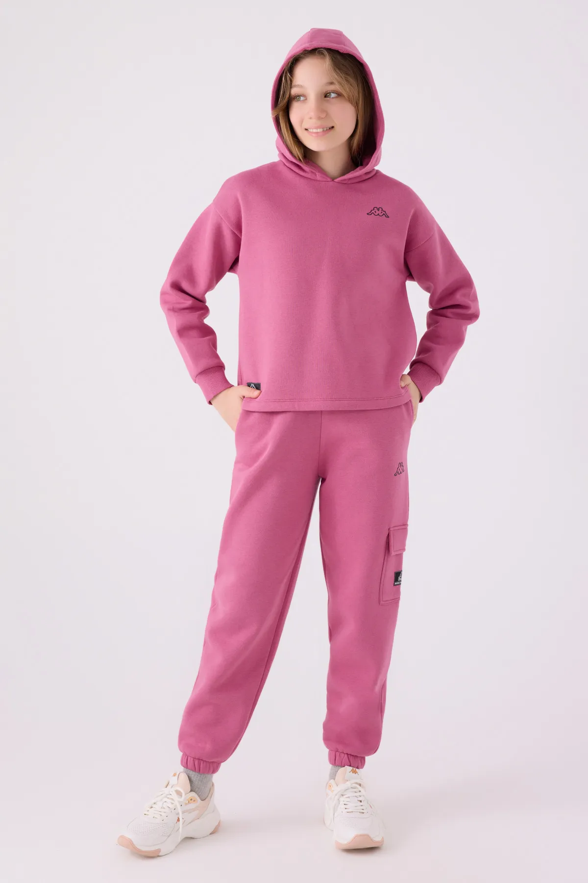 Mor Delores Kız Çocuk Lila Regular Fit Sweatshirt