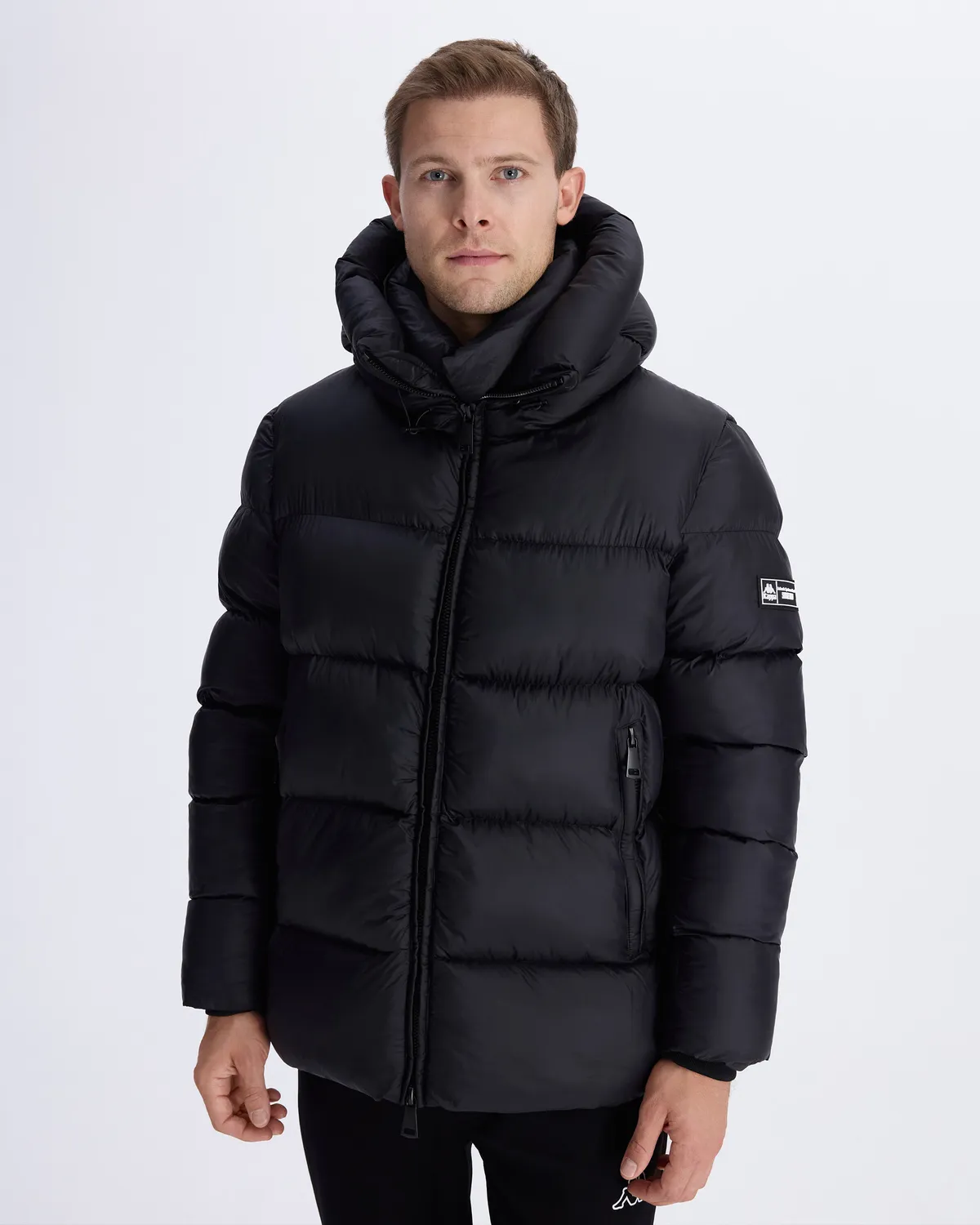 Siyah Authentic Gratia Erkek Siyah Comfort Fit Şişme Mont