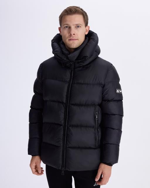 Siyah Authentic Gratia Erkek Siyah Comfort Şişme Mont - KAPPA® Türkiye