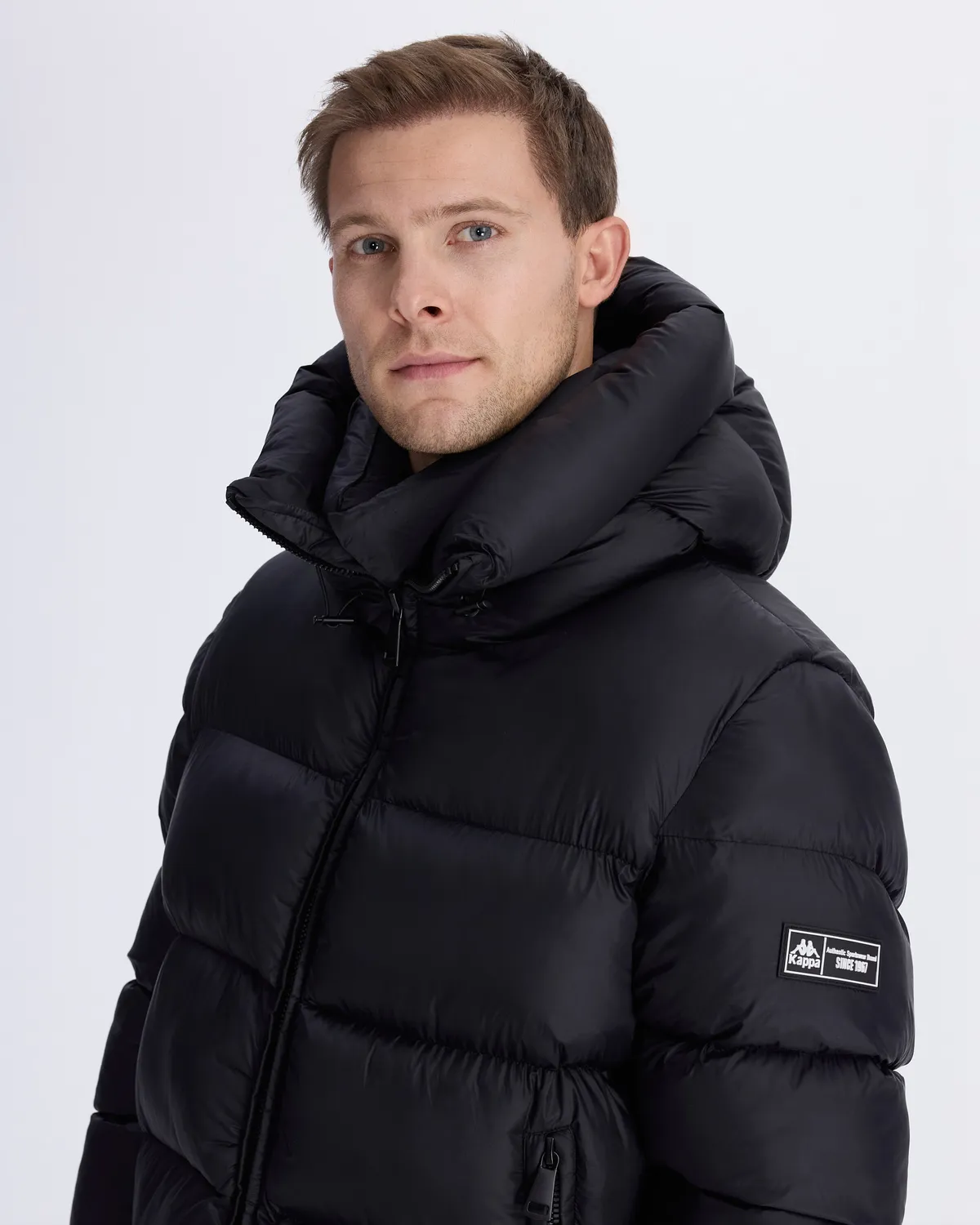 Siyah Authentic Gratia Erkek Siyah Comfort Fit Şişme Mont