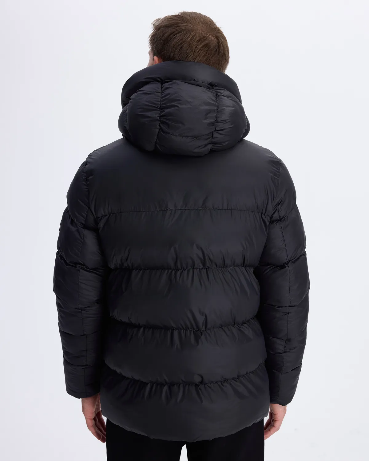 Siyah Authentic Gratia Erkek Siyah Comfort Fit Şişme Mont