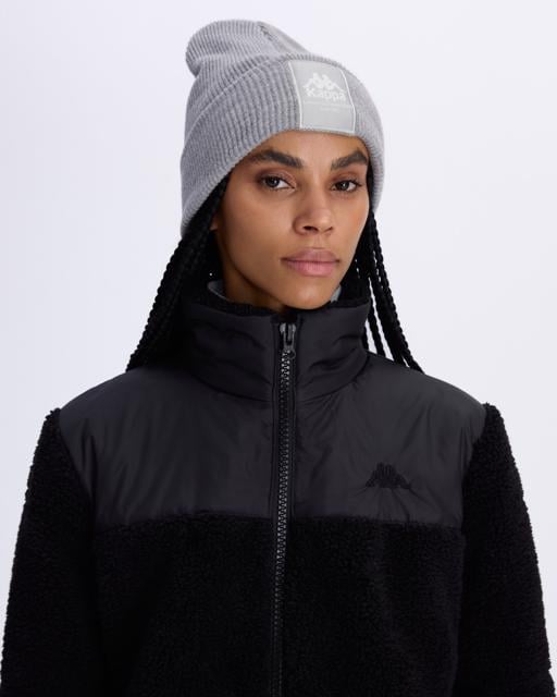 Siyah Authentic Sodani Kadın Siyah Oversize Fit Sherpa - KAPPA® Türkiye