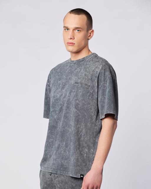 Siyah Authentic Dan As Erkek Antrasit Comfort Fit Tişört - KAPPA® Türkiye