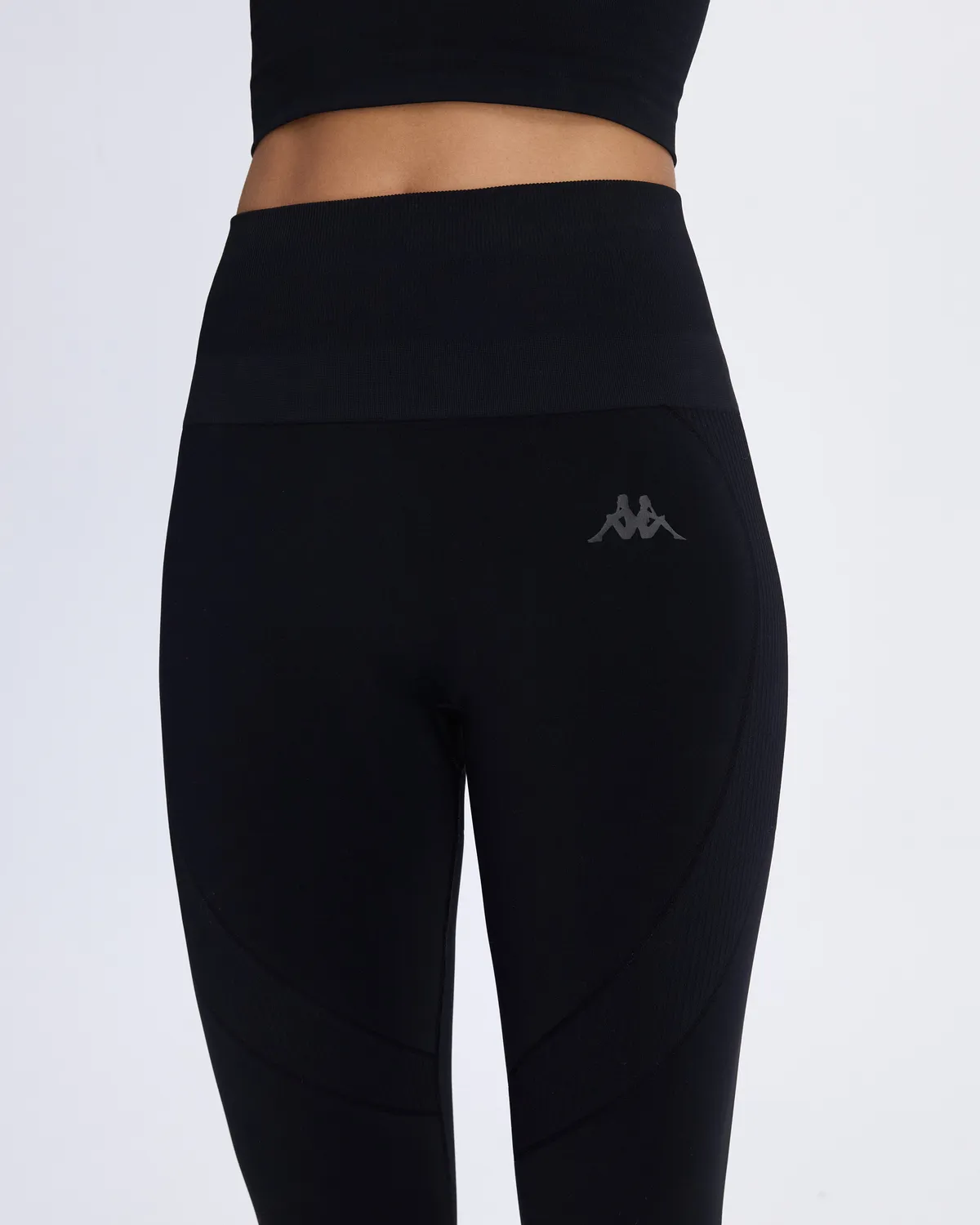 Siyah Ainos Tayt Kadın Siyah Skin Fit Tayt