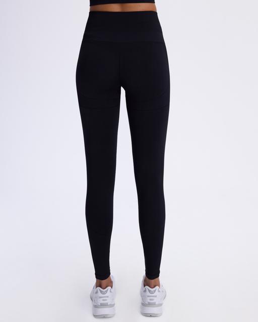 Siyah Ainos Tayt Kadın Siyah Skin Fit Tayt - KAPPA® Türkiye