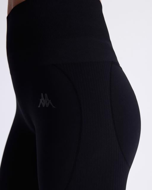 Siyah Ainos Tayt Kadın Siyah Skin Fit Tayt - KAPPA® Türkiye