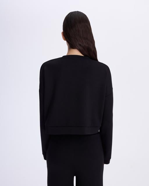 Siyah Greta Kadın Siyah Comfort Fit Sweatshirt - KAPPA® Türkiye