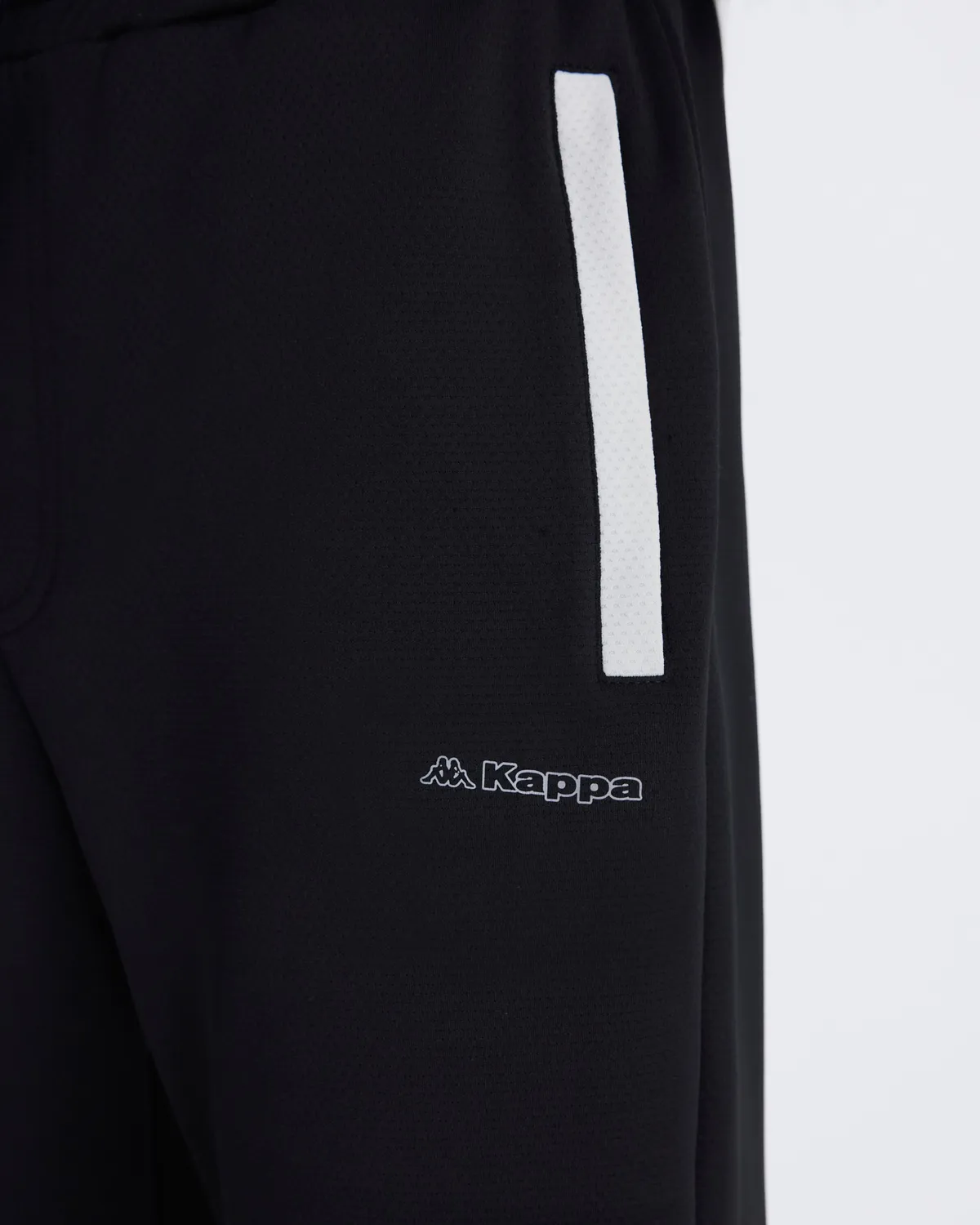 Siyah Lacty Pant Erkek Siyah-Beyaz Regular Fit Eşofman Altı