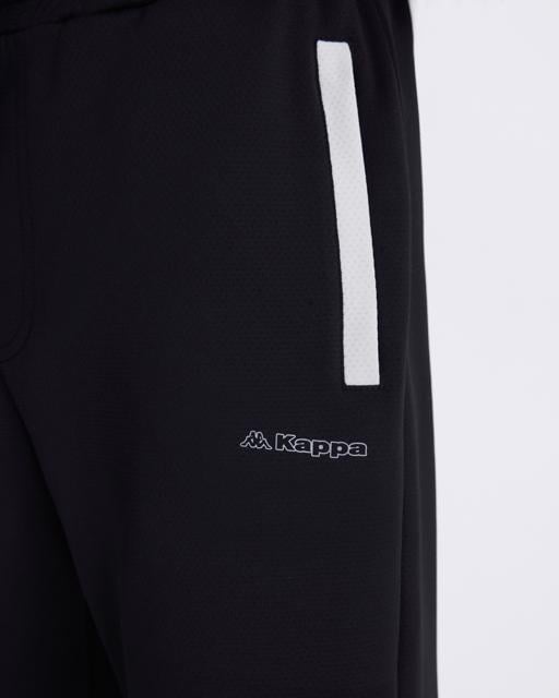 Siyah Lacty Pant Erkek Siyah-Beyaz Regular Fit Eşofman Altı - KAPPA® Türkiye