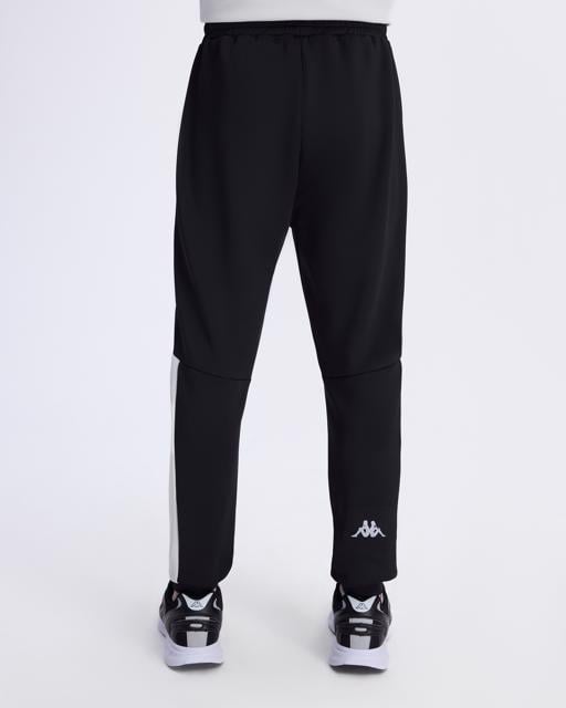 Siyah Lacty Pant Erkek Siyah-Beyaz Regular Fit Eşofman Altı - KAPPA® Türkiye