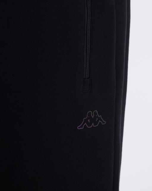 Siyah Logo Brian Jog Erkek Siyah Regular Fit Eşofman Altı - KAPPA® Türkiye