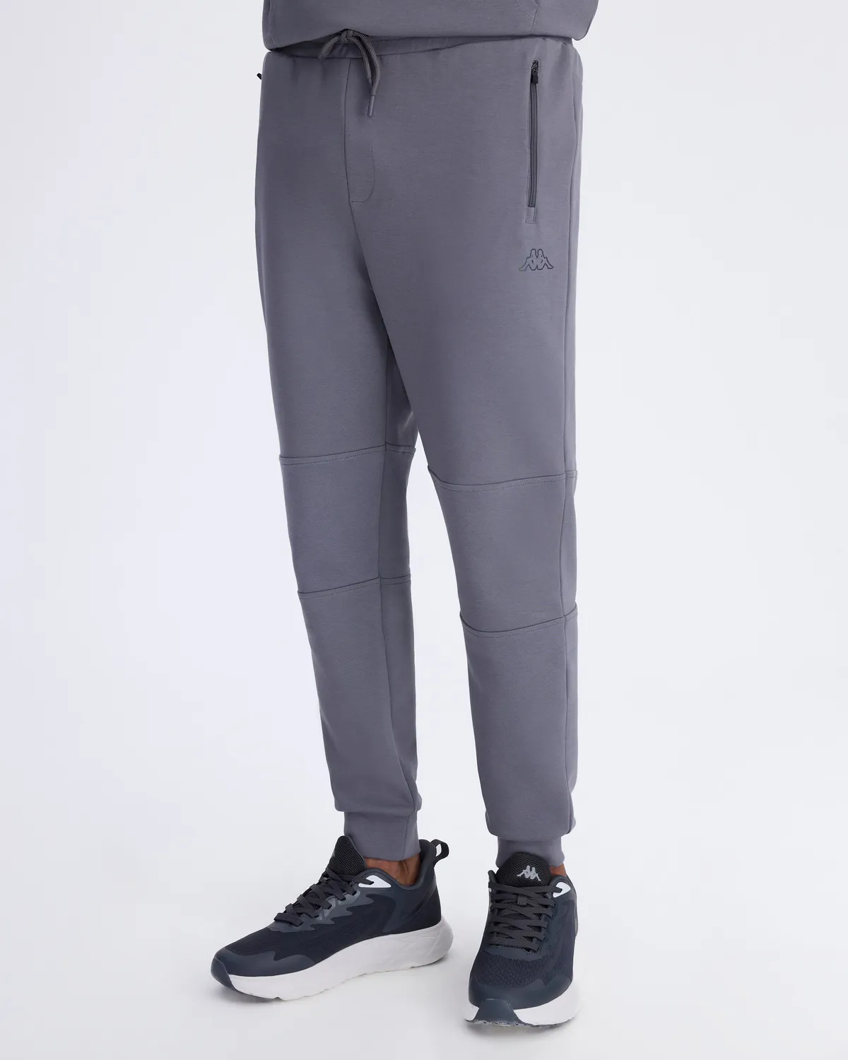 Siyah Logo Brian Jog Erkek Antrasit Regular Fit Eşofman Altı