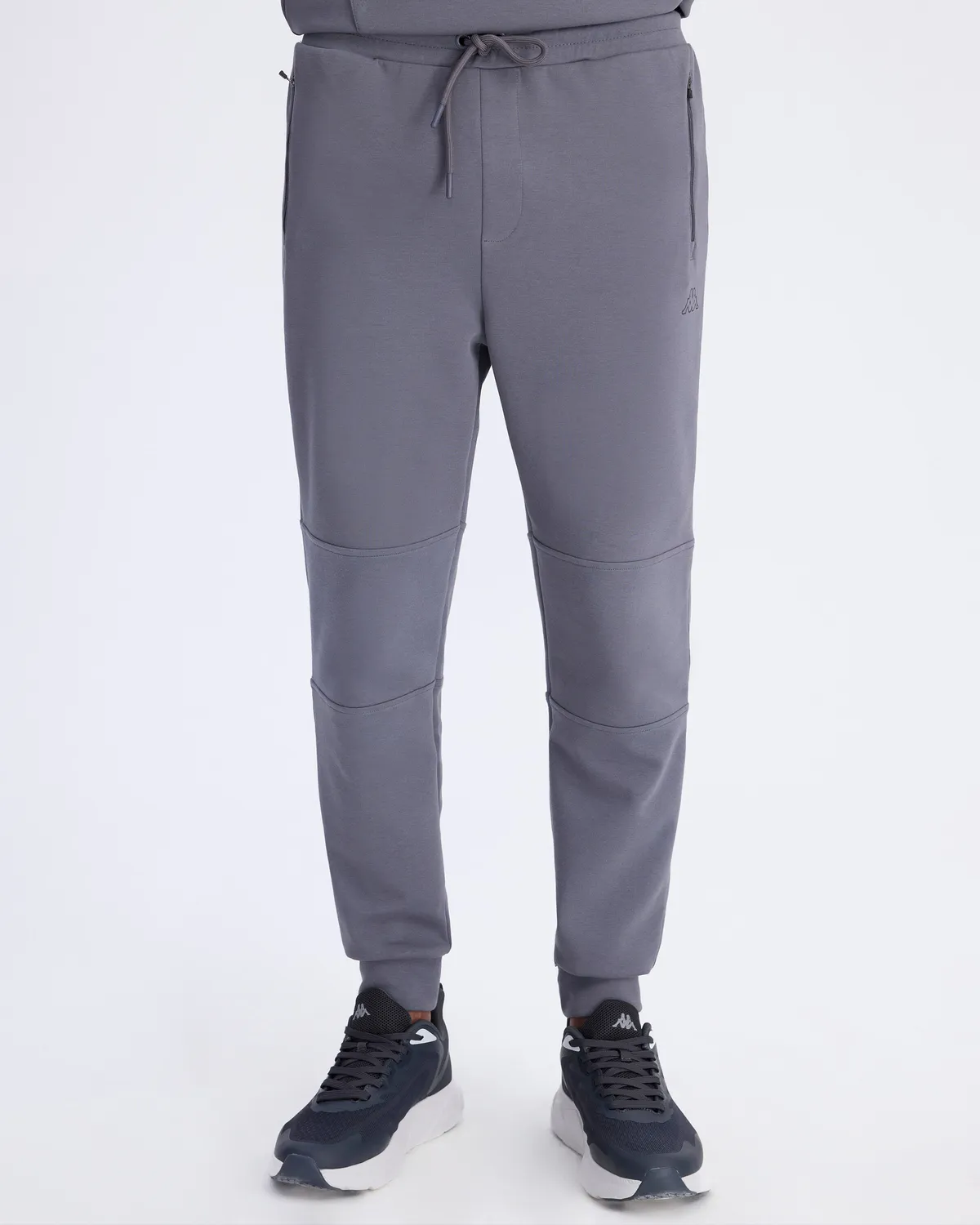 Siyah Logo Brian Jog Erkek Antrasit Regular Fit Eşofman Altı