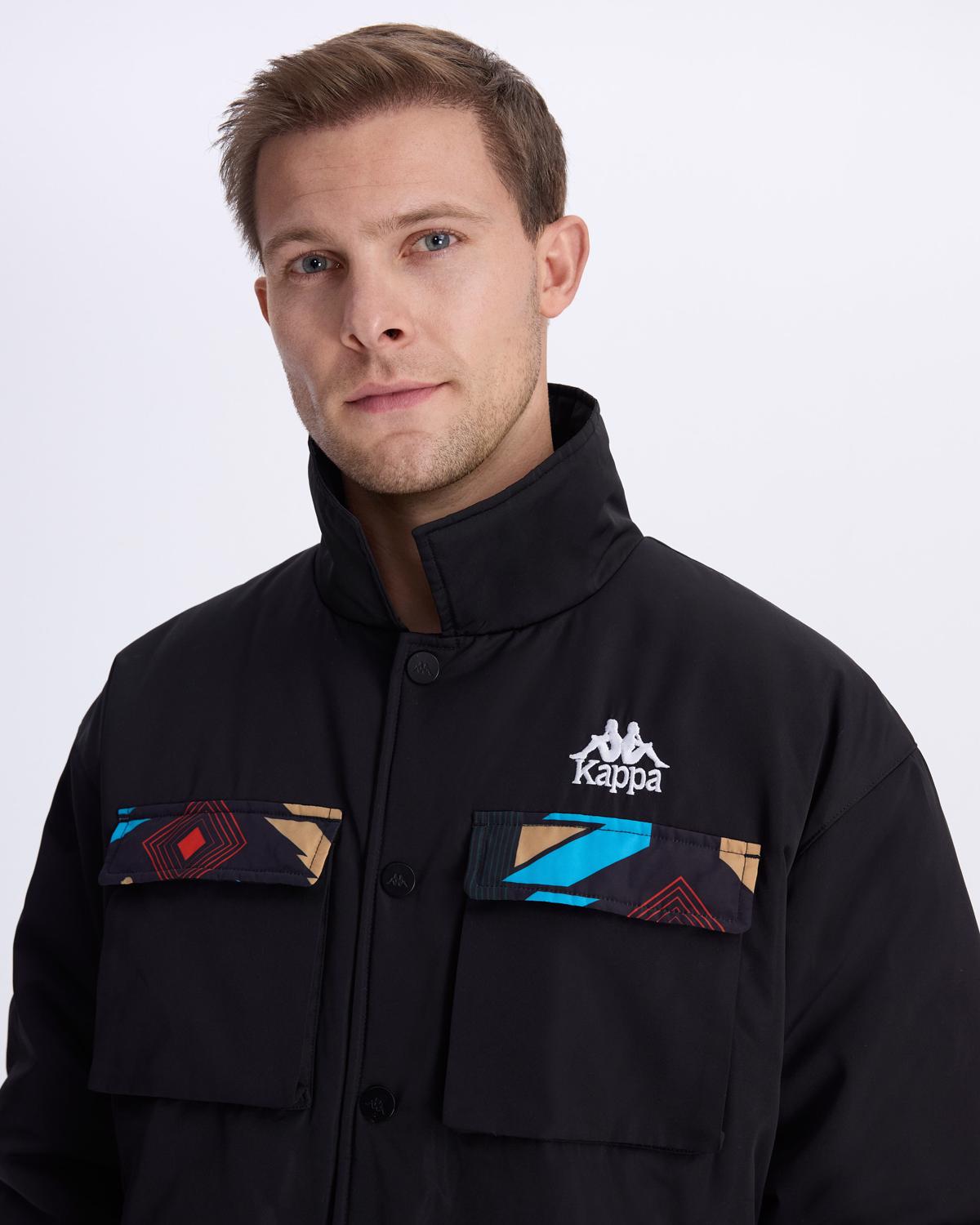 Authentic Heritage palmer Erkek Siyah-Mavi Regular Fit Mont