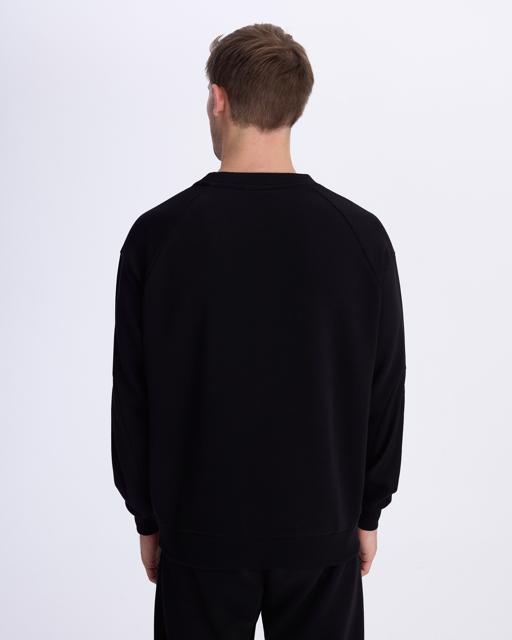 Siyah Authentic Alec Erkek Siyah Comfort Fit Sweatshirt - KAPPA® Türkiye