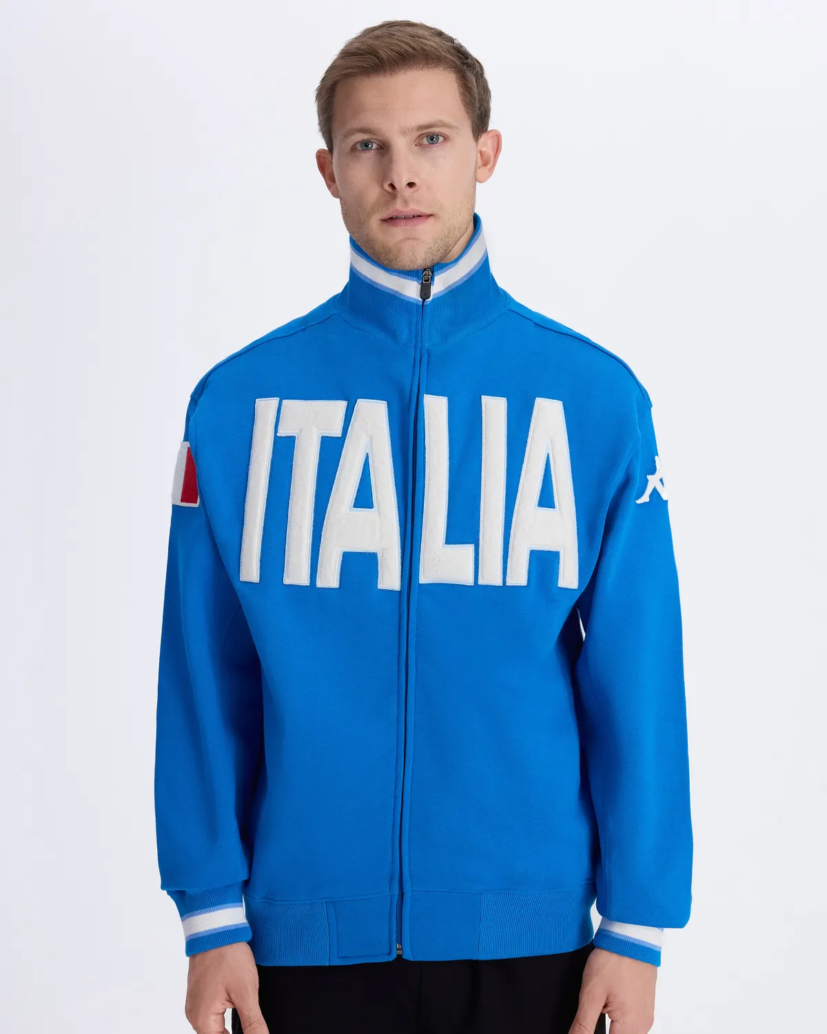 Mavi Authentic Eroi Jkt İtalia Erkek Mavi Regular Fit Fermuarlı Eşofman Üstü