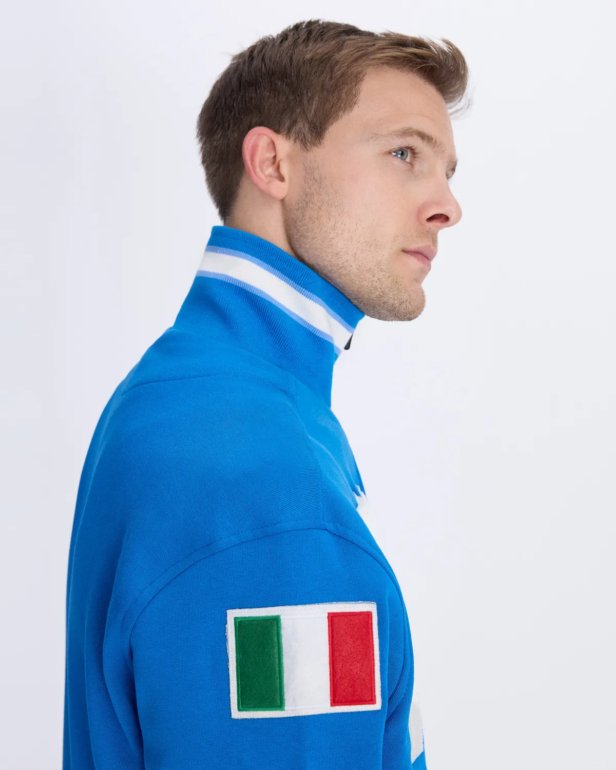 Mavi Authentic Eroi Jkt İtalia Erkek Mavi Regular Fit Fermuarlı Eşofman Üstü