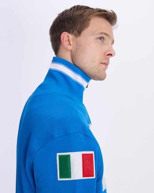 Mavi Authentic Eroi Jkt İtalia Erkek Mavi Regular Fit Fermuarlı Eşofman Üstü - KAPPA® Türkiye