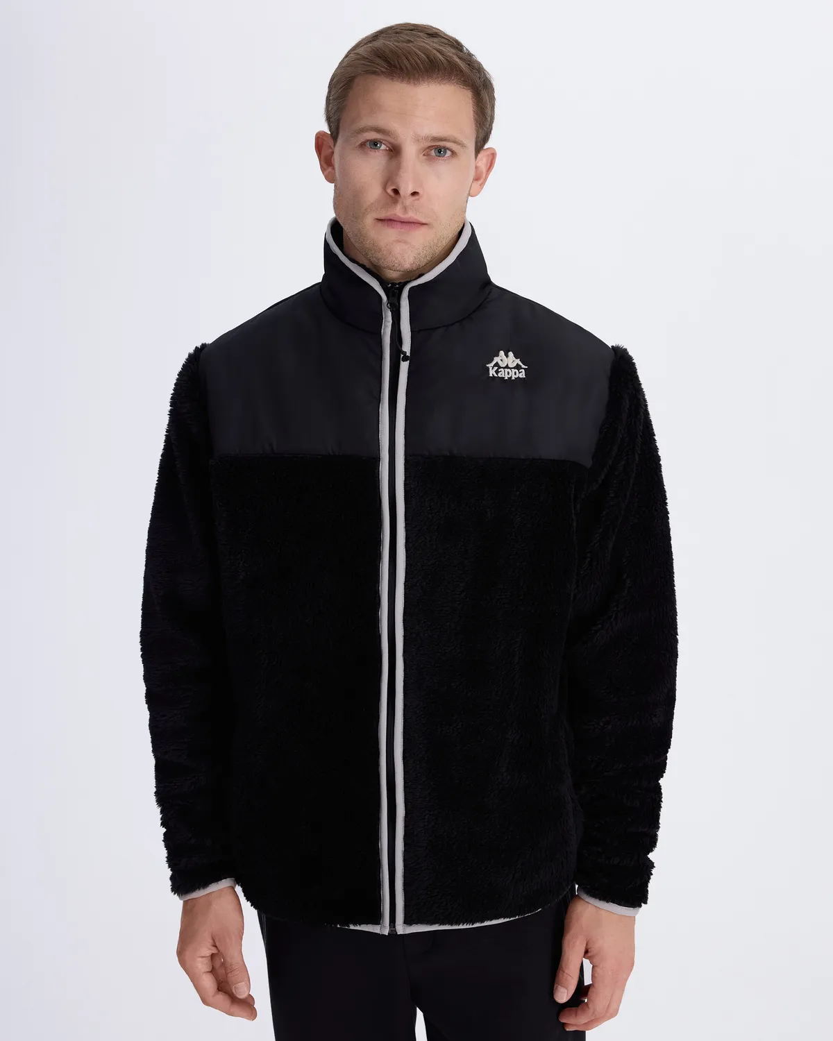 Siyah Authentic Conor Erkek Siyah Comfort Fit Sherpa