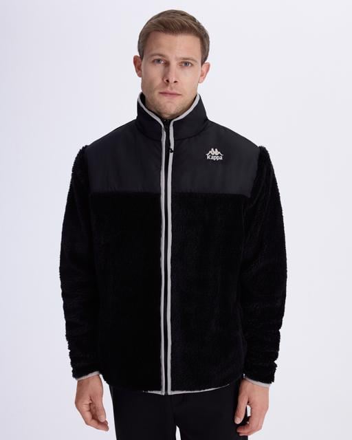 Siyah Authentic Conor Erkek Siyah Comfort Fit Sherpa - KAPPA® Türkiye