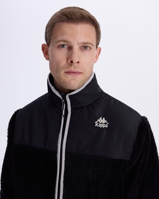 Siyah Authentic Conor Erkek Siyah Comfort Fit Sherpa - KAPPA® Türkiye