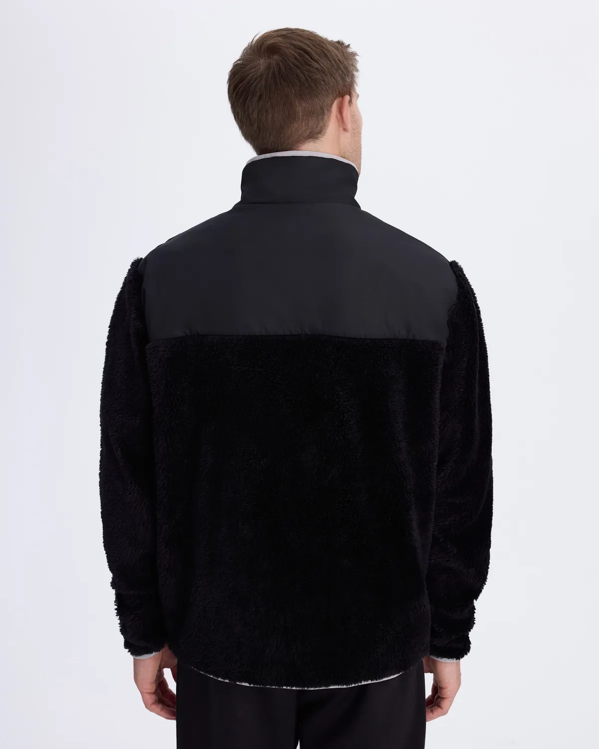 Siyah Authentic Conor Erkek Siyah Comfort Fit Sherpa