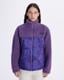 Authentic Aria Kadın Mor Oversize Fit Sherpa