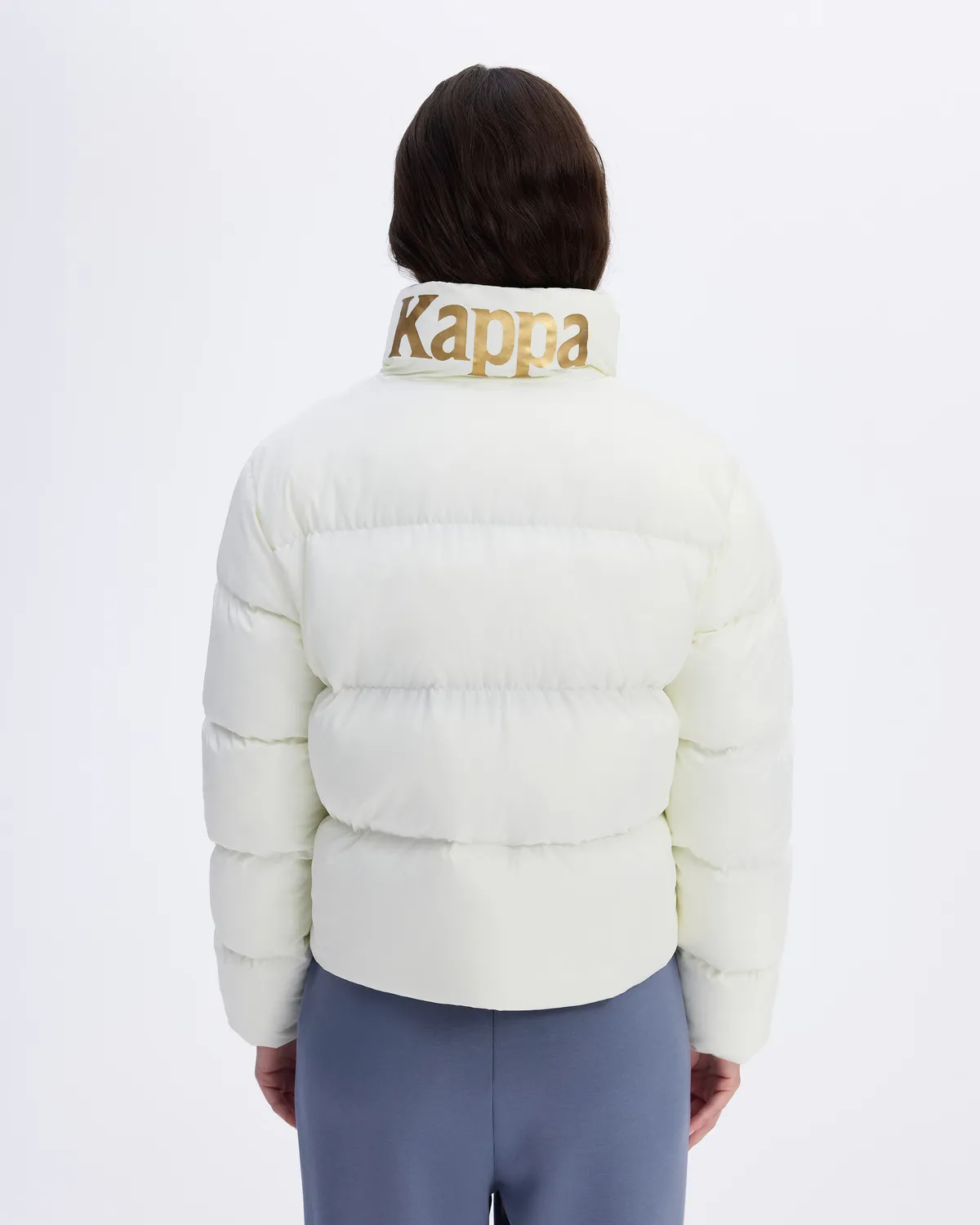 Beyaz Authentic Arya Kadın Beyaz Regular Fit Şişme Mont