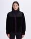 Siyah-Authentic Abent Kadın Siyah Comfort Sherpa Mont