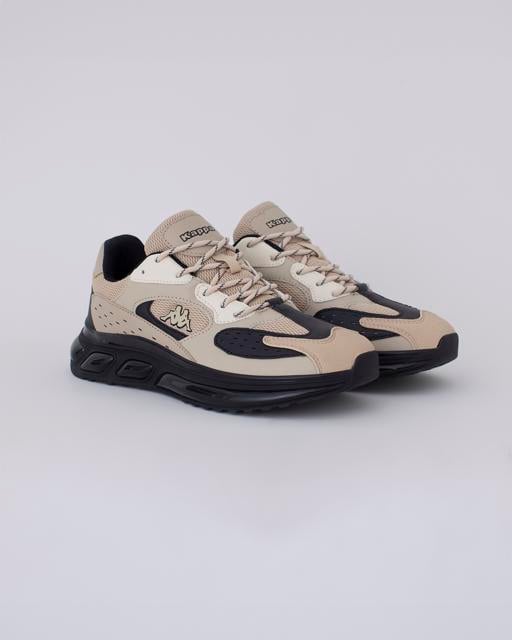 Bej Manora Erkek Bej-Siyah Sneaker - KAPPA® Türkiye