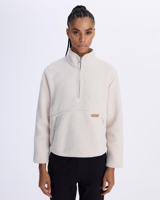 Beyaz Etefo Kadın Beyaz Comfort Fit Sherpa - KAPPA® Türkiye