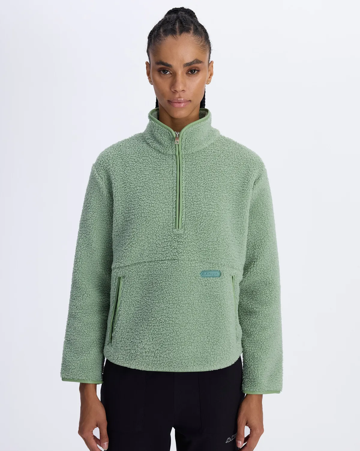 Mavi Etefo Kadın Cam Göbeği Comfort Fit Sherpa