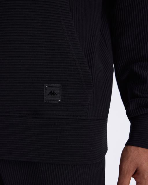 Siyah Rana Erkek Siyah Comfort Fit Hoodie - KAPPA® Türkiye