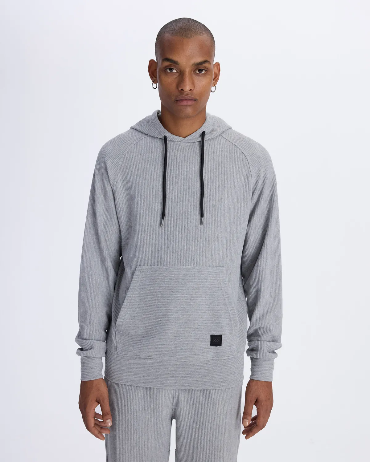 Gri Rana Erkek Gri Comfort Fit Hoodie