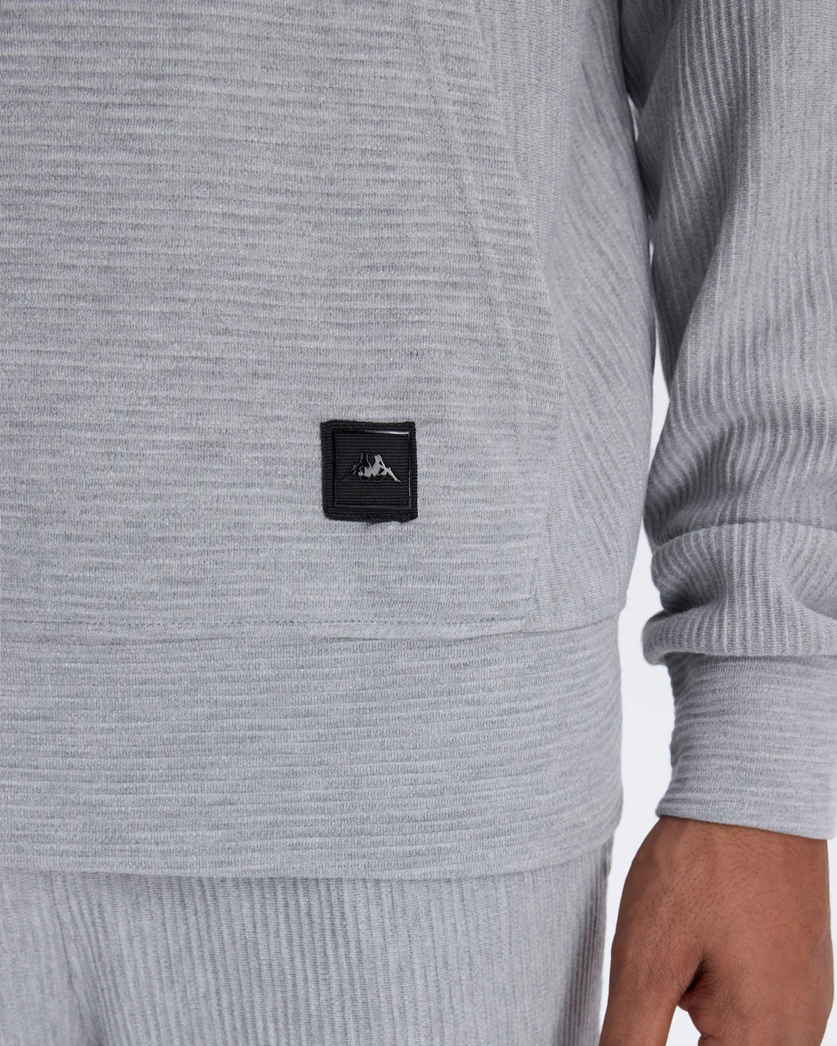 Gri Rana Erkek Gri Comfort Fit Hoodie