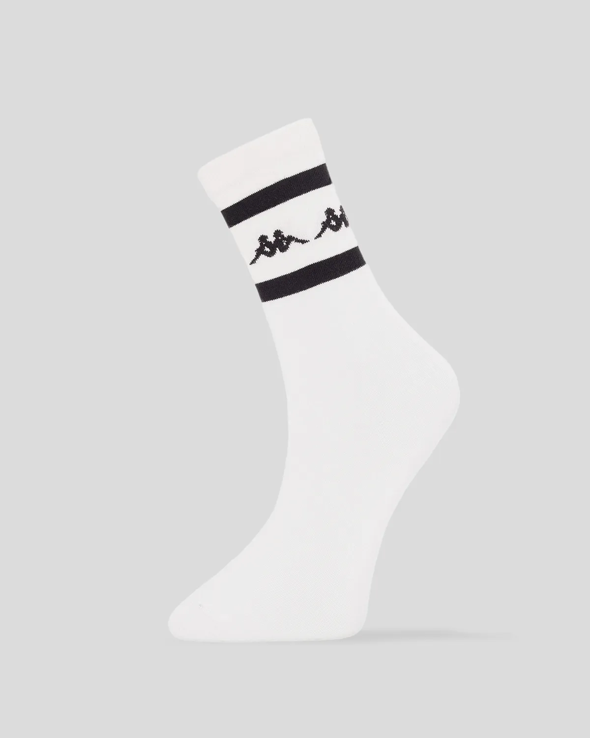 Siyah Fely Kadın Siyah-Beyaz Çorap