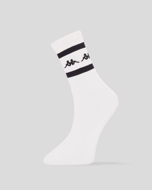 Siyah Fely Kadın Siyah-Beyaz Çorap - KAPPA® Türkiye